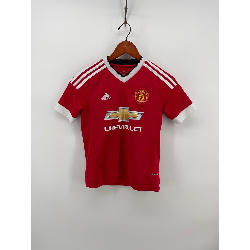 Adidas Manchester United Jersey Youth M 11-12Y Mkhitaryan 22 Climacool
